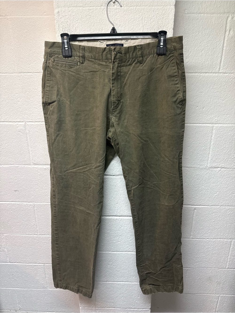 Banana Republic Olive Green Chino Pants
